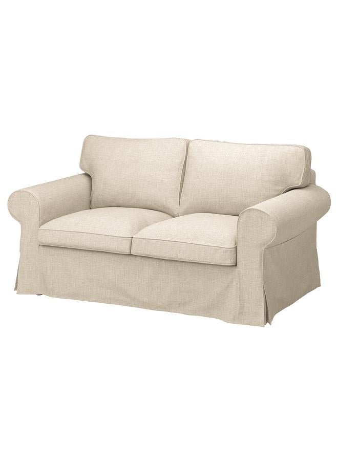 erorex Cover For 2-Seat Sofa, Kilanda Light Beige - Image 1