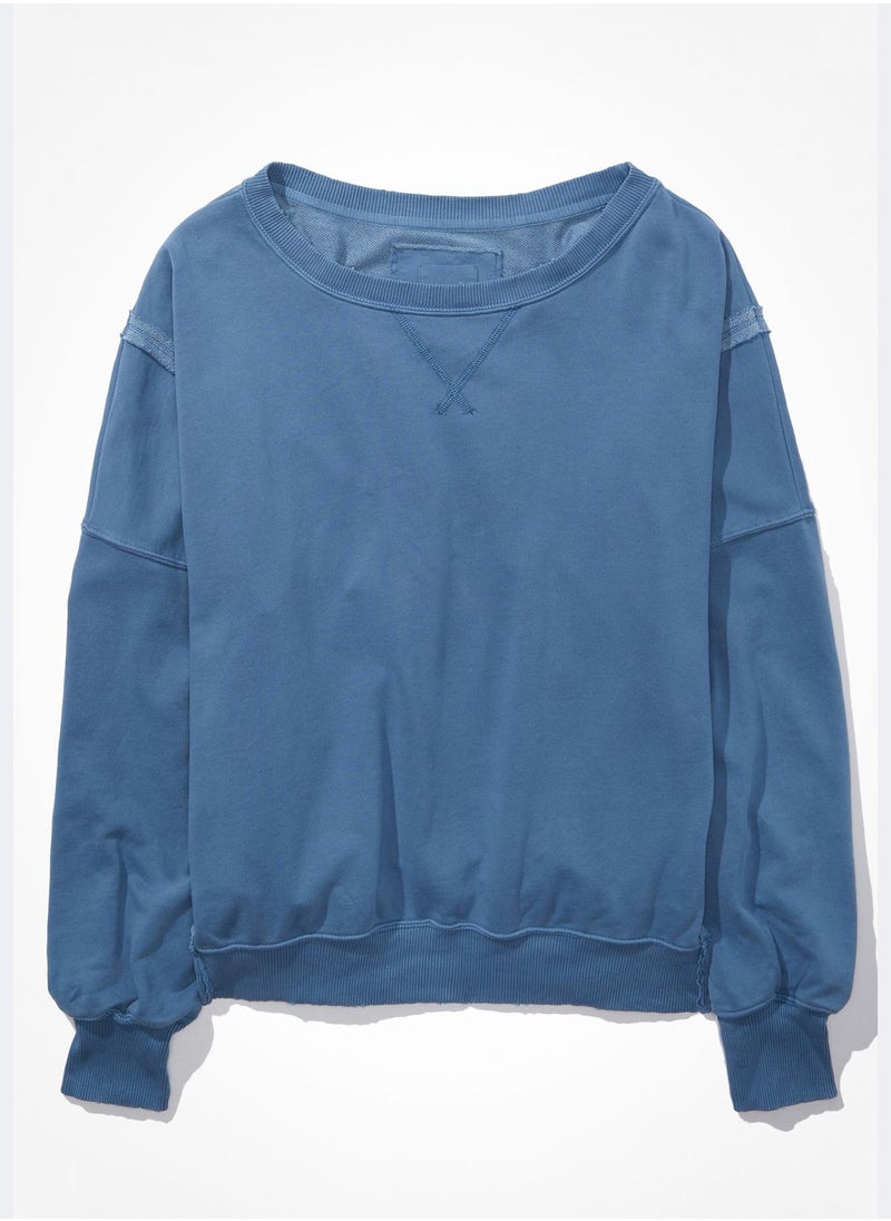 American Eagle - Crew Neck Knitted Sweatshirt - Image 1