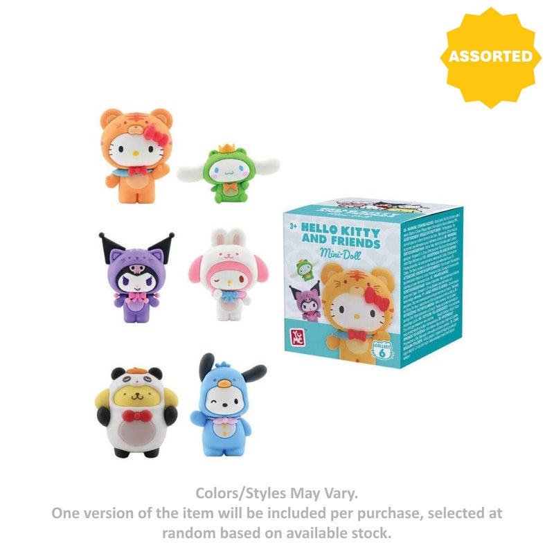 YuMe Sanrio Hello Kitty and Friends Forest Friends Series Mystery Mini-Doll (5 cm, Assorted) - Image 1