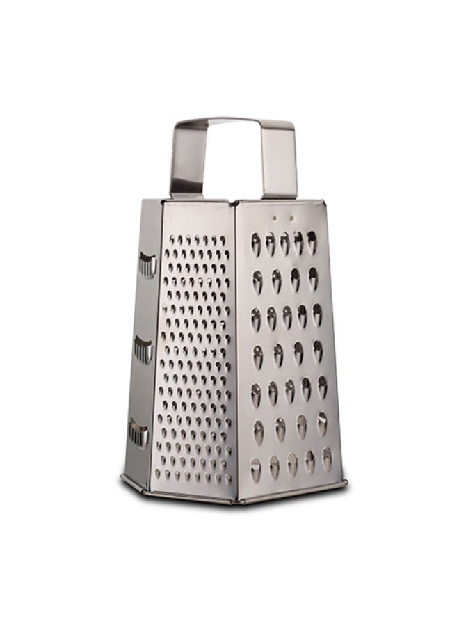 NAVA Stainless Steel 6-Sided Grater "Acer" -Silver - Image 1