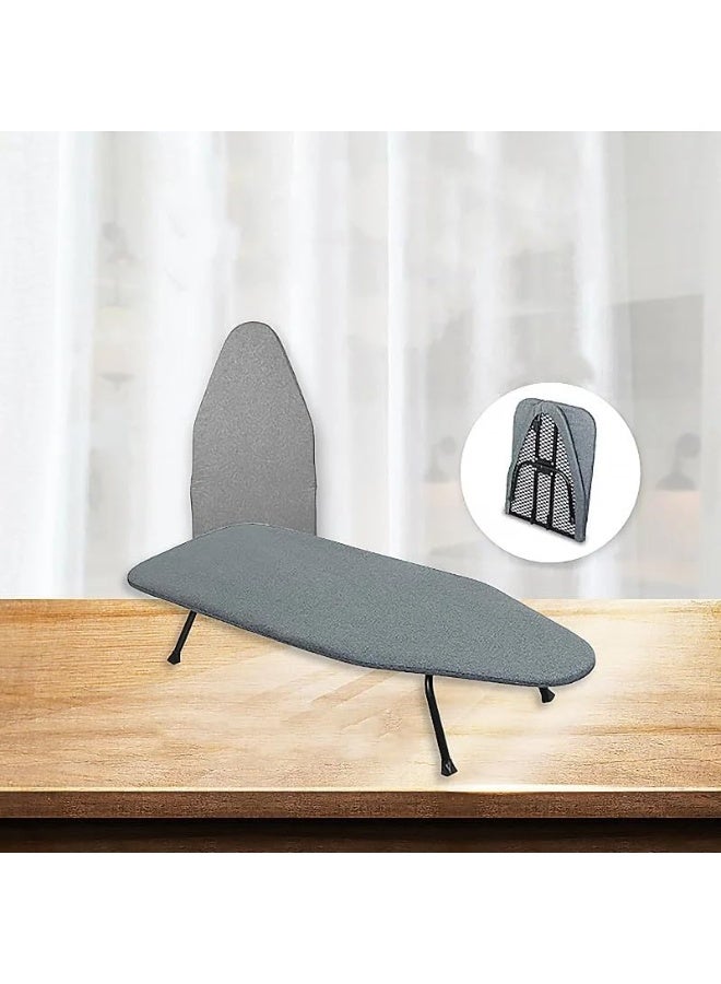 7MD Wall Mounted Folding Ironing Board with Storage Shelf, Space Saving Foldable Design, Breathable Mesh Surface, Safety Buckle, Non Slip Feet, Easy Installation for Home Laundry and Small Spaces - Image 4