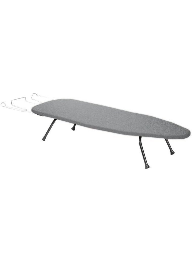 7MD Wall Mounted Folding Ironing Board with Storage Shelf, Space Saving Foldable Design, Breathable Mesh Surface, Safety Buckle, Non Slip Feet, Easy Installation for Home Laundry and Small Spaces - Image 5