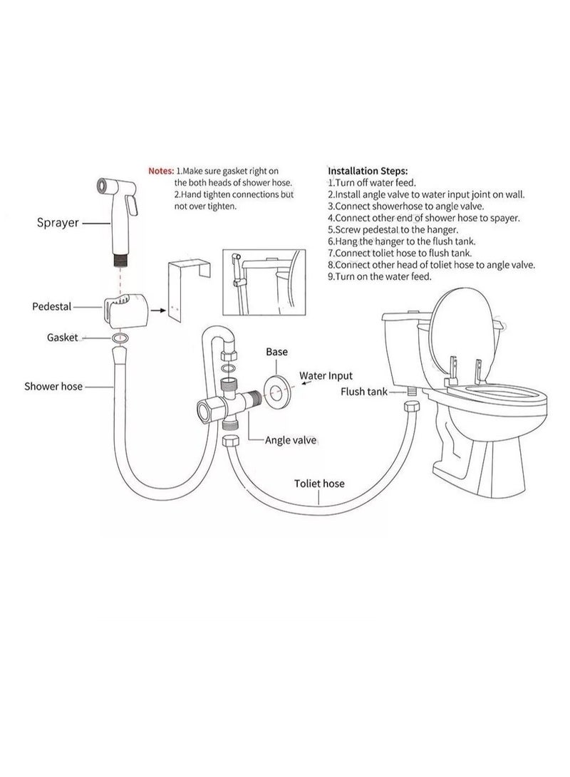 Shams Double angle valve 2 outlet - Image 3