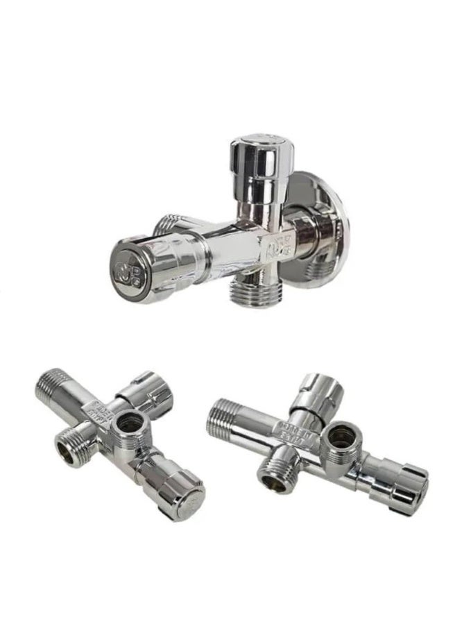 Shams Double angle valve 2 outlet - Image 2