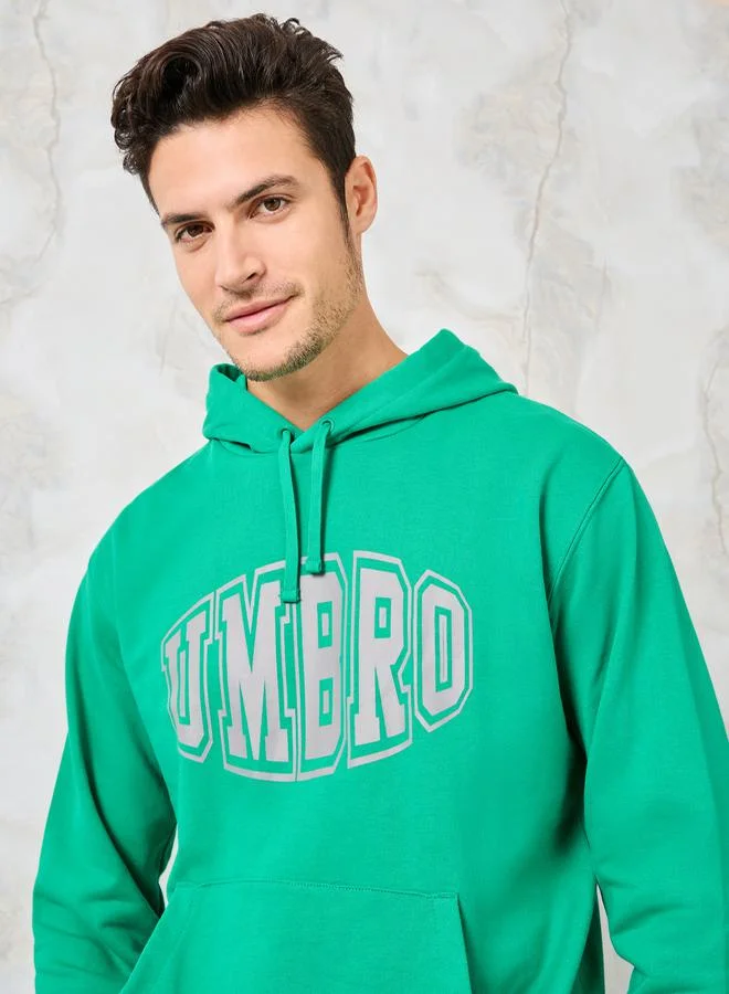 امبرو Varsity Graphic Hoodie with Front Pocket