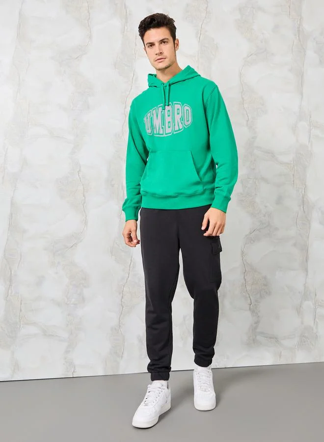 امبرو Varsity Graphic Hoodie with Front Pocket