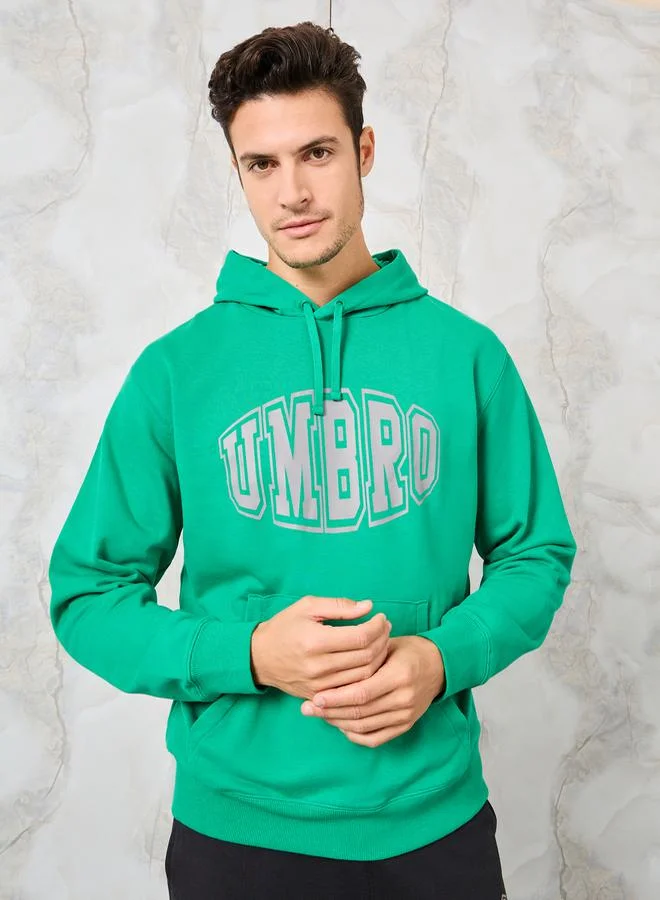 امبرو Varsity Graphic Hoodie with Front Pocket
