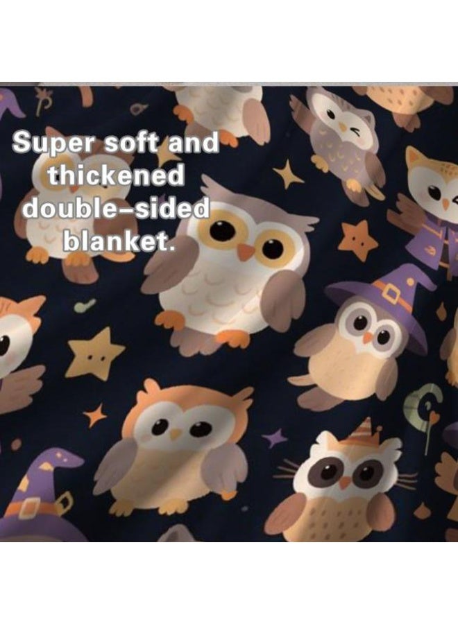 عام بطانية رقيقة من الفانيلا الكرتونية للأطفال والرضع (دافئة ومريحة، ومناسبة للنوم والألعاب) 70 سم * 100 سم - Image 5