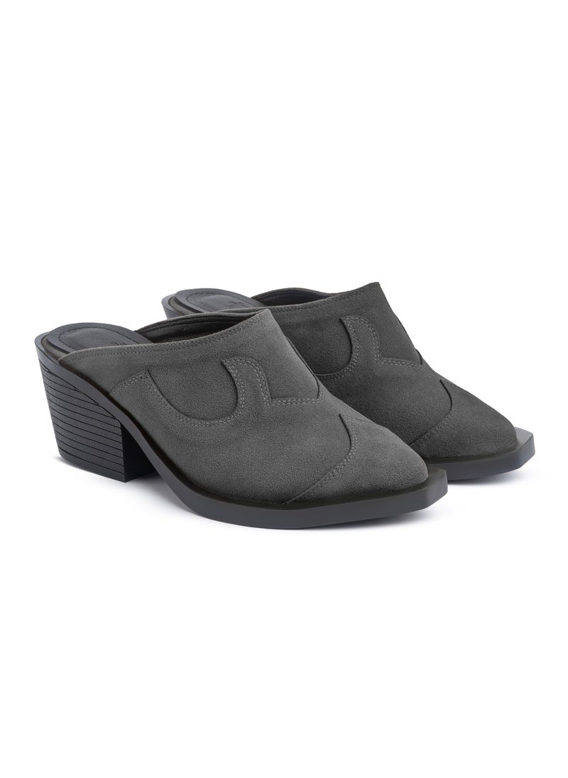 TGS Cowboy Heel Mules  - Image 2