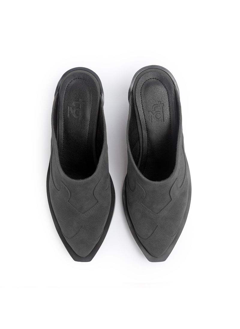 TGS Cowboy Heel Mules  - Image 3