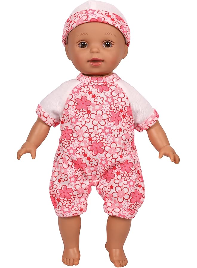 Lotus Hispanic Soft Bodied Baby Doll 11.5 Inch Size - Image 1