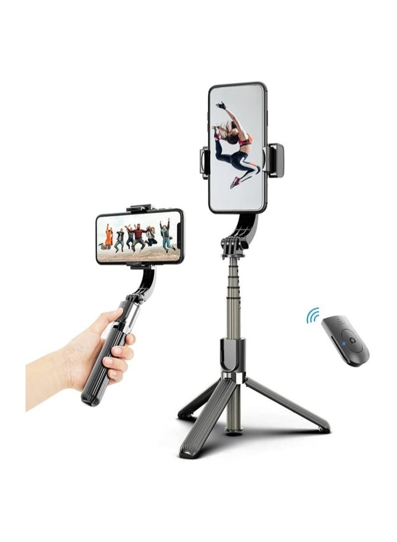 Gimbal Stabilizer,3 in 1 Phone Gimbal Stabilizer Selfie Stick Tripod 86cm 5-Section - Image 2