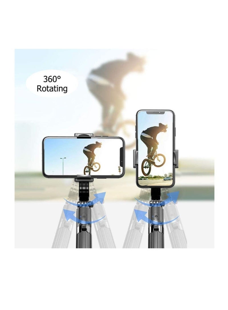 Gimbal Stabilizer,3 in 1 Phone Gimbal Stabilizer Selfie Stick Tripod 86cm 5-Section - Image 3