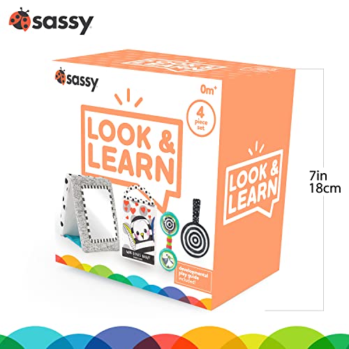 Sassy Look & Learn Baby Box - 0+ Months - Image 4