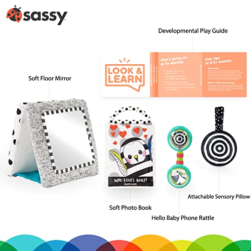 Sassy Look & Learn Baby Box - 0+ Months - Image 3
