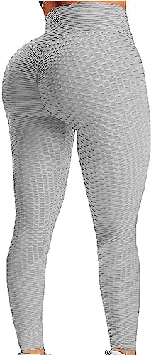 JGS1996 Womens Hidden Scrunch Butt Lifting Workout Leggings High Waist Tummy Control Booty Lift Gym Yoga Pants Tights - Image 1