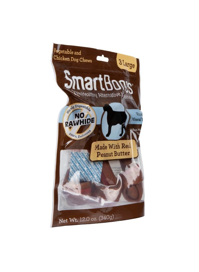 SmartBones Dog Chews, Treat Your Dog to Rawhide-Free Dog Bones, Made With Real Meat and Vegetables, 3 Large - Image 5