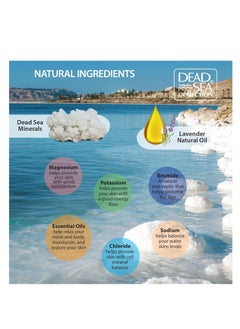 Dead Sea Collection Bundle-Dead Sea Collection Salt Body Scrub -2 X Large 23.28 OZ -Salt Body Scrub Lavender and Salt Body Scrub Tea Tree - Exfoliating Effect-Includes Organic Essential Oils and Natural Dead Sea Minerals  - Image 4
