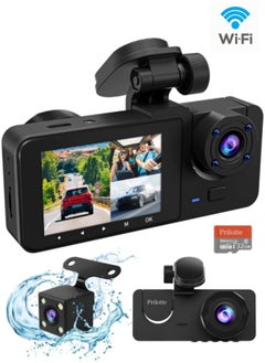 FPC Y15 Car accessories Dash Cam Front and Inside 1080P Dual Dash Camer with Infrared night vision  - Image 1