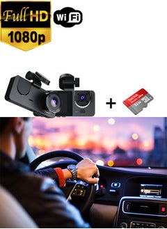 FPC Y15 Car accessories Dash Cam Front and Inside 1080P Dual Dash Camer with Infrared night vision  - Image 2