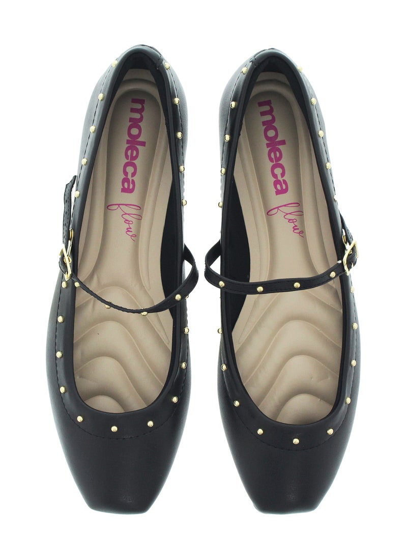 MOLECA Stylish Ballerina Shoes for Women and Girls – Lightweight Flat Slip-On Flats | Casual Comfort Shoes | Soft Insole Dressy Footwear | Ideal for Office, School, Travel & Daily Wear - Image 5