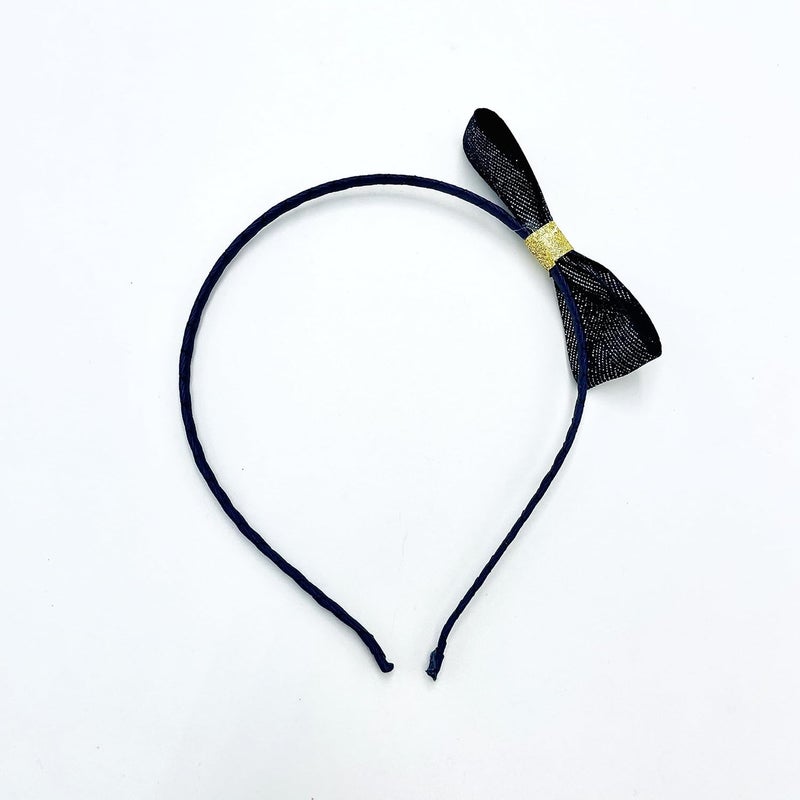 GLITTERS® Trendy and Stylish Tricolour Bow Headband for Kids and Girls (Set of 3) - Image 3