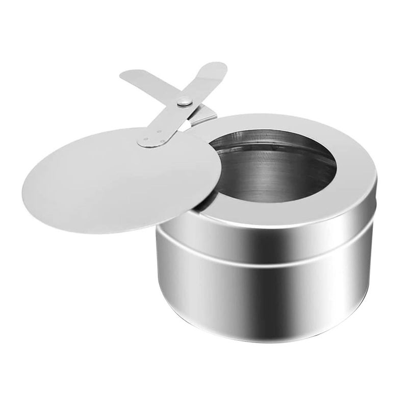Stainless Steel Chafing Fuel Holder for Buffet Warmer Trays Canned Heats Box - Image 2