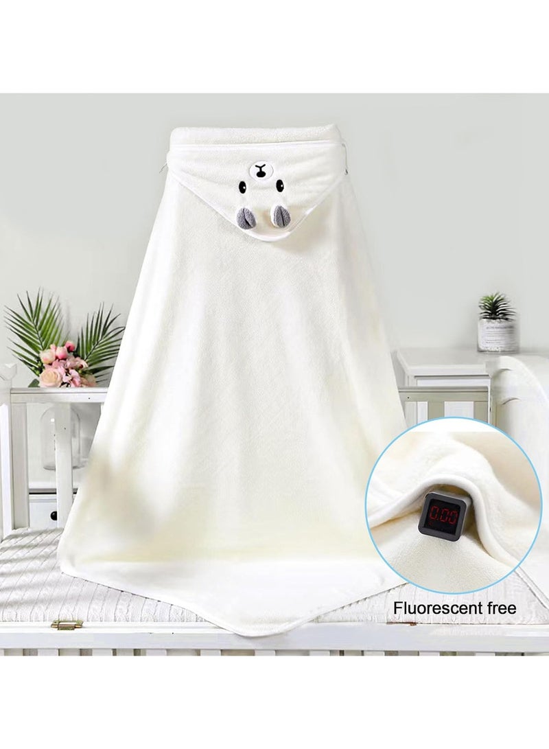 Moro Moro Baby Hooded Bath Towel – Ultra-Soft, Super Absorbent & Adorable Animal Design - Image 3