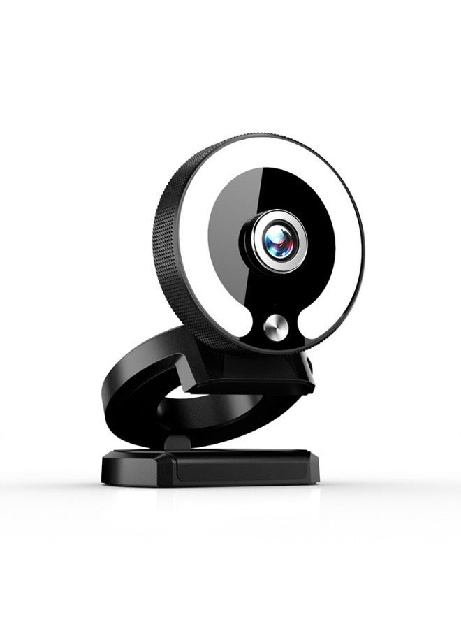 Computer camera 2K/4K HD computer live conference camera with stand webcam