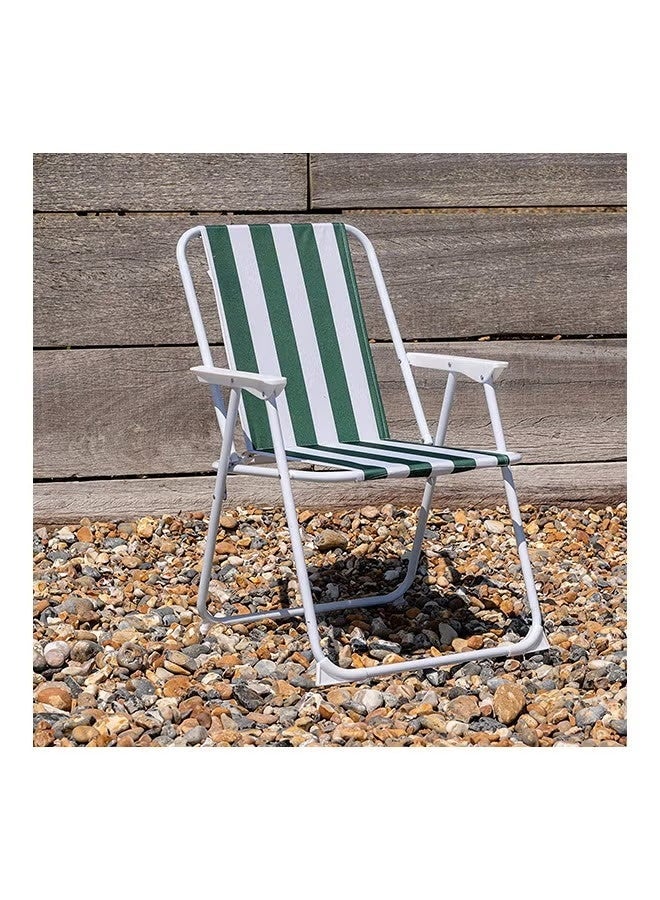 PICNIC TIME Portable Folding Beach Chair 68x50CM Lightweight Outdoor Camping Chair with Back Support | Compact Travel Picnic Chair for Beach, Fishing, Garden & Outdoor Use - Image 2