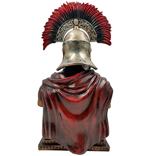 LOOYAR Roman Empire Legion Undead Centurion Warrior Resin Statue Sculpture Ornament Figurine Craft for Home Living Room Porch Decoration Office Desk Desktop Gift - Image 4