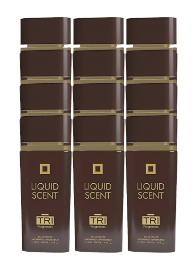 TRI 12 Pieces Liquid Scent Perfume For Unisex 100ml EDP - Image 1