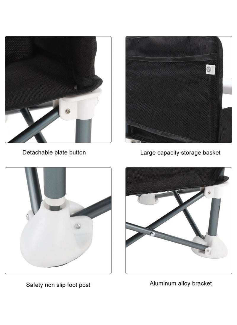 Aideli Removable and Portable Booster Seat for Children – Ideal for Dining, Travel, and the Beach, with Tray and Safety Belt  - Image 2