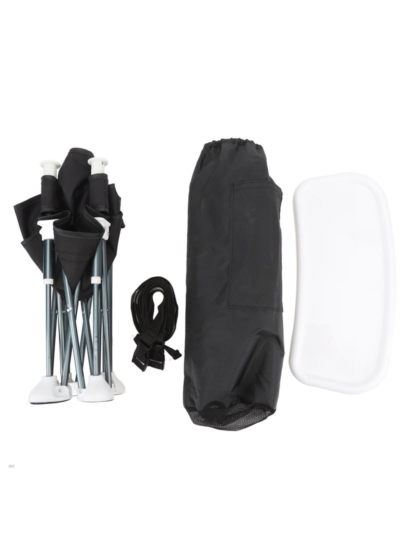 Aideli Removable and Portable Booster Seat for Children – Ideal for Dining, Travel, and the Beach, with Tray and Safety Belt  - Image 3