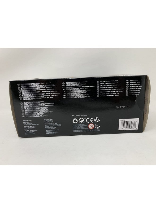 NewRay New Ray Can-Am Maverick X3 XRC Turbo ATV Orange and Black 1/18 Diecast Model - Image 4