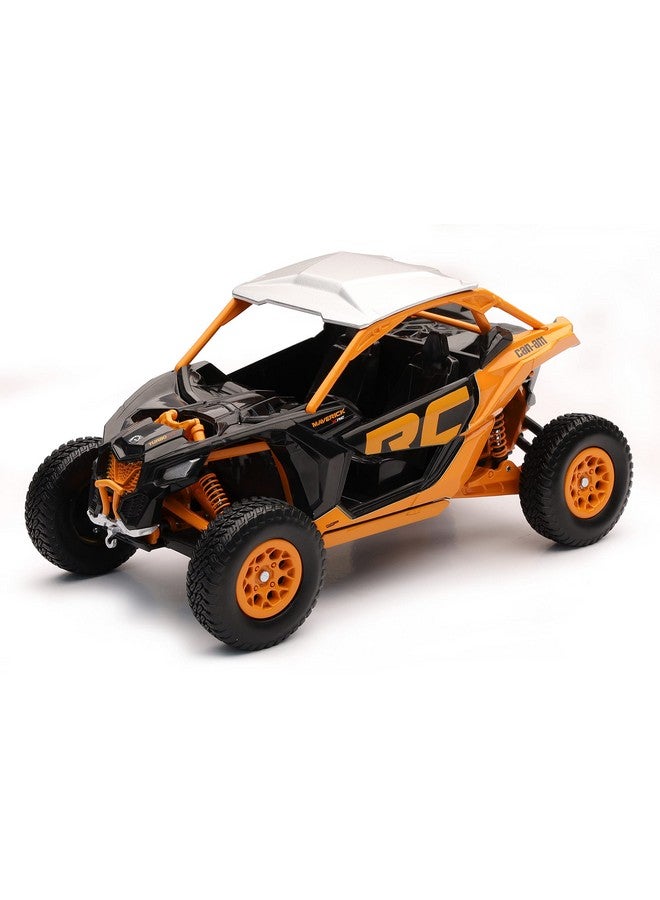 NewRay New Ray Can-Am Maverick X3 XRC Turbo ATV Orange and Black 1/18 Diecast Model - Image 1