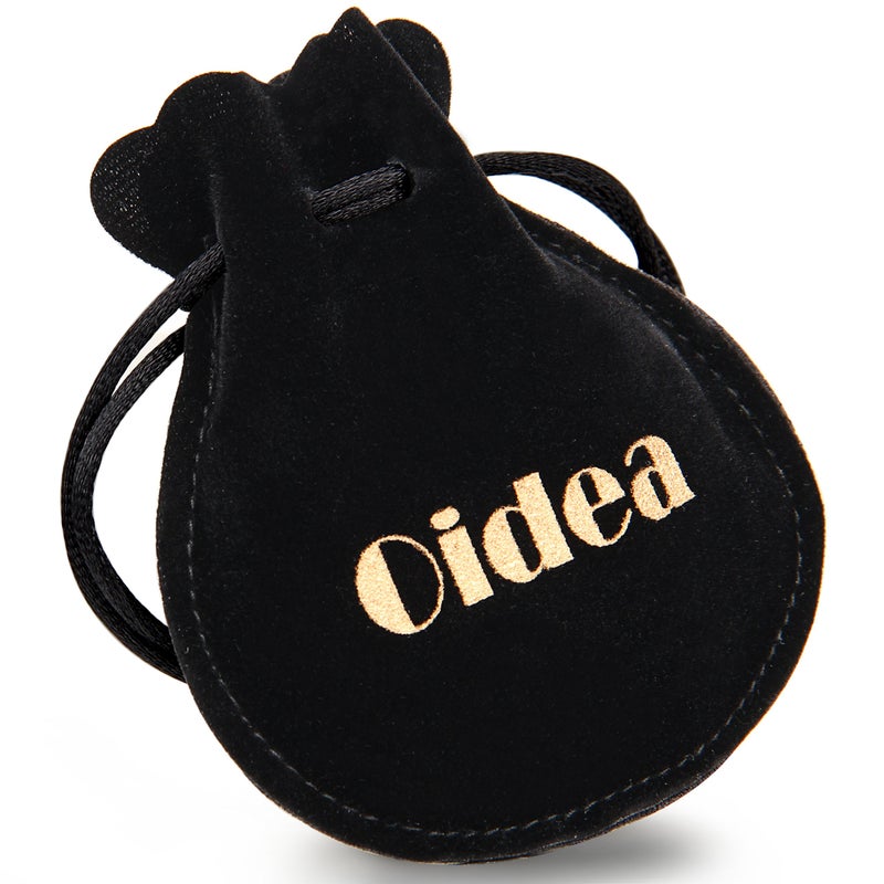OIDEA Vintage Mens Womens Stainless Steel Handmade Crown Key Pendant Necklace for Valentines Day Gift,Chain Included - Image 5