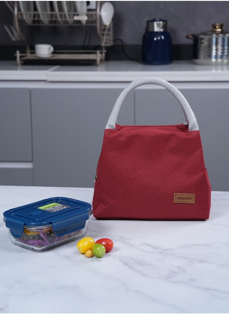 HOMEWAY Leakproof Portable Lunch Bag – Insulated Lunch Box for Work & School