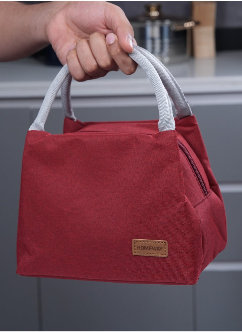 HOMEWAY Leakproof Portable Lunch Bag – Insulated Lunch Box for Work & School
