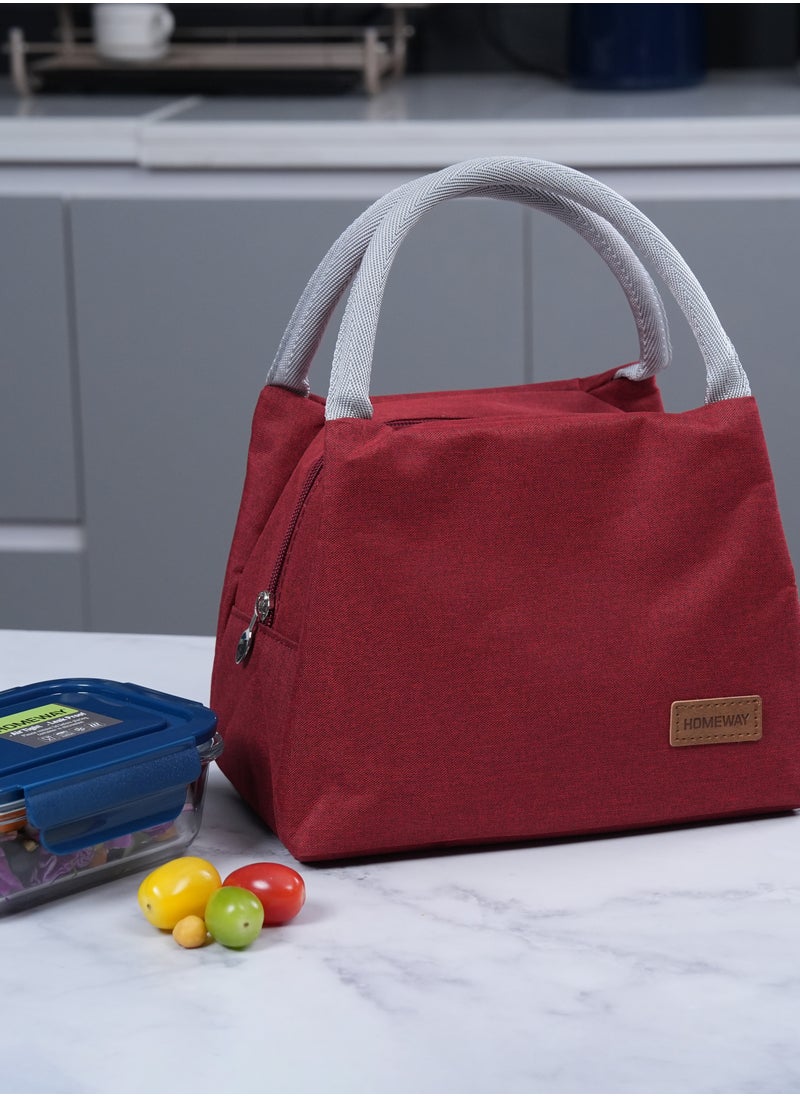 HOMEWAY Leakproof Portable Lunch Bag – Insulated Lunch Box for Work & School