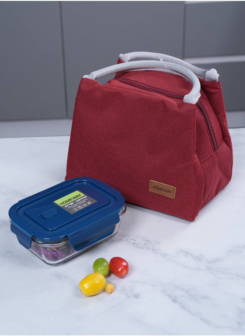 HOMEWAY Leakproof Portable Lunch Bag – Insulated Lunch Box for Work & School