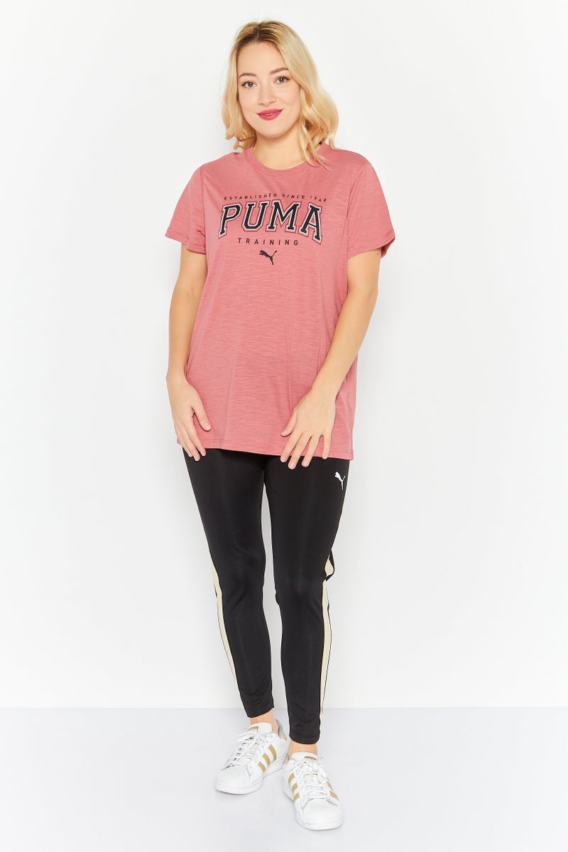 PUMA Women Sportswear Fit Training Top, Dusty Pink  - Image 4
