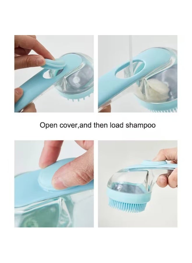 Goolsky 1-in-1 Bath Brush with Ergonomic Long Handle & Soft Bristles - Heavy-Duty Shower System-like Experience, & Muscle - Heavy Duty Bath Brush for Back, Legs, Arms, Full-Body Use - Ideal for Elderly,1 Spa & Home Use - Easy-Clean Bathing Aid (No Scent, Unisex Design) - Manual Bath Brush with Ergonomic Handle & Soft Bristles for Self-Cleaning &, Extra Large Bath Brush, Shower Sponge, Tub Cleaning Brush, Luffa For Shower, Bath Scrub, Shower Back Brush, Shower Cleaning Brush, - Image 3