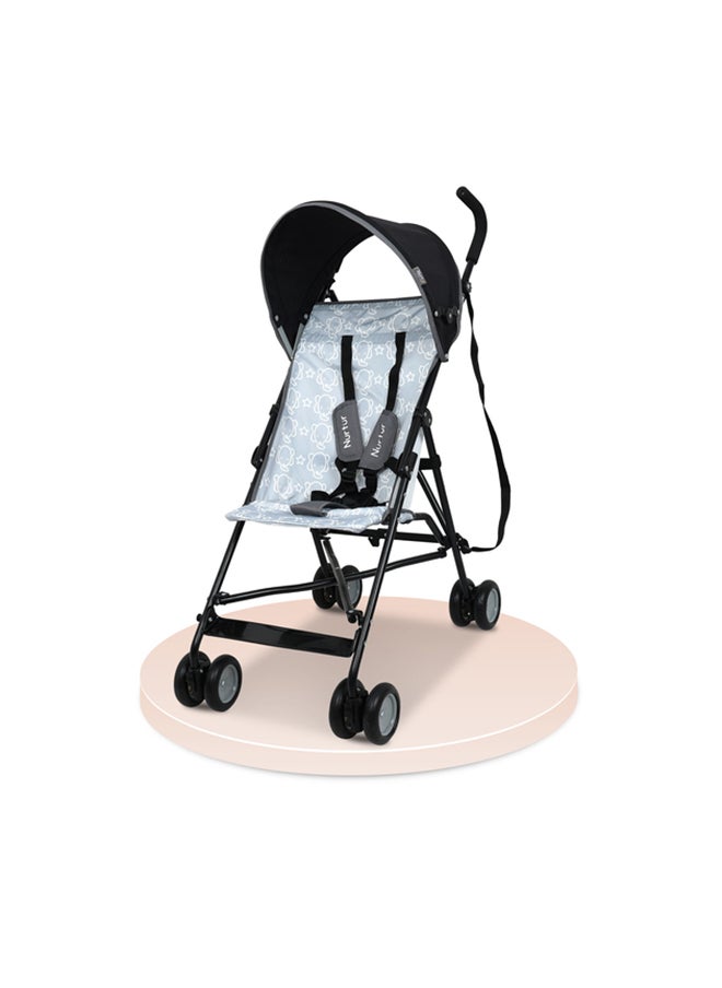 Nurtur Rex Buggy Stroller Multicolor Lightweight Stroller With Compact Fold Canopy Shoulder Strap 6 To 36 Months  - Image 1