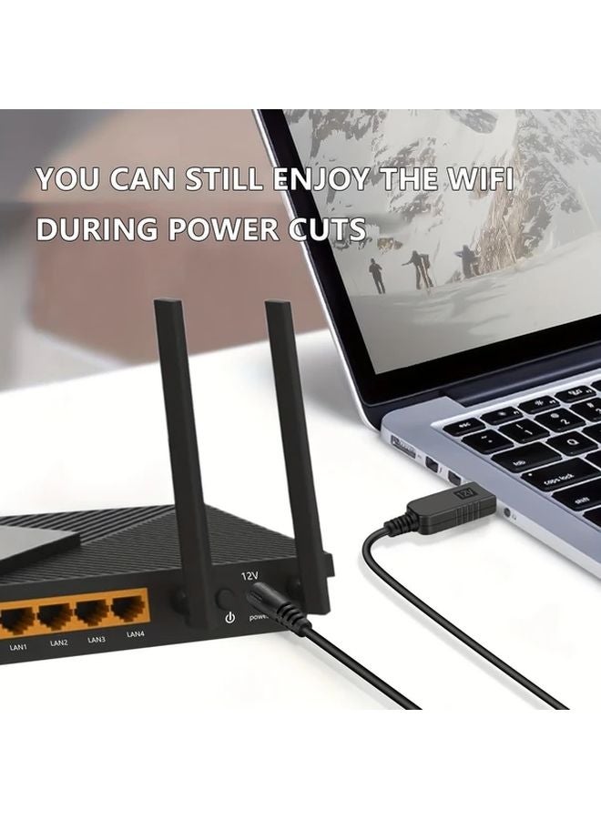 USB 5V To DC 9V 12V Universal Power Cable 3 3ft 8 Connectors For Toys Fan Speaker - Image 4