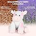 SuzziPals Strawberry Cow Plush Microwavable Stuffed Animals Heating Pad for Period Cramps Cuddly CattleStuffed Animal for Warmth Comfort Cow Gifts for Adults Kids - Image 4