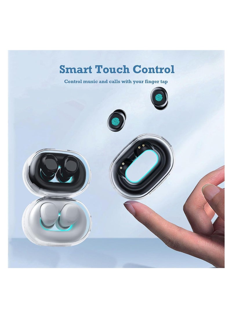 Generic - Active Noise Cancelling Sleep Headphones, Mini Bluetooth Earbuds for Small Ear Canals, Discreet Low-Profile Wireless Earbuds, Invisible and Comfortable for Sleep and Relaxation. - Image 1