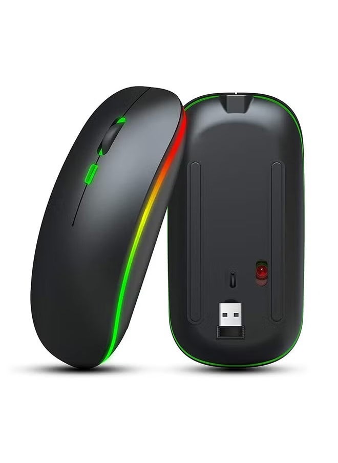 Coconut 600.0 mAh M40 Ultra-Thin Wireless Mouse Black  - Image 4