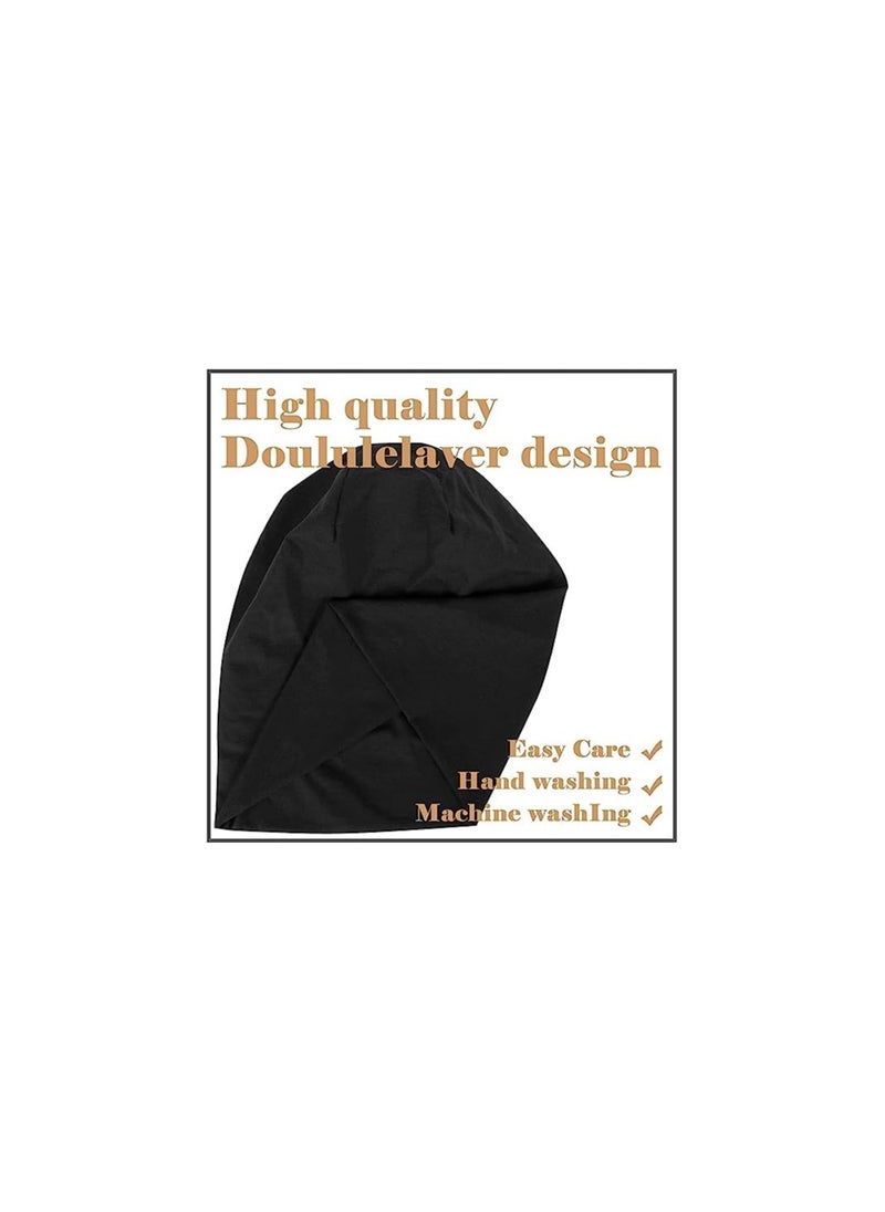 RATSAW 2PCS Slouch Beanie Hat for Men Women Stretchy Skull Cap Soft Warm Daily Cuffed Hats Unisex Comfortable Beanie Gifts for Men Dad  - Image 3