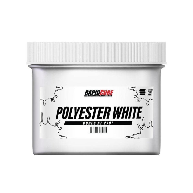 Screen Print Direct Rapid Cure® Screen Printing Ink Polyester White (Pint - 16oz.) - Plastisol Ink for Screen Printing, Fast Curing Fabric Paint - Screen Print Direct®, USA Made - Image 1